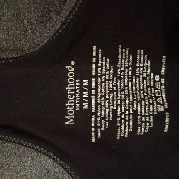 Motherhood Nursing & Sleep Bras — Teal, Purple, Pink, Black, Gray (5-Pack) - Picture 2 of 3